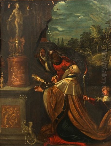 The Idolatry Of Solomon - view 1