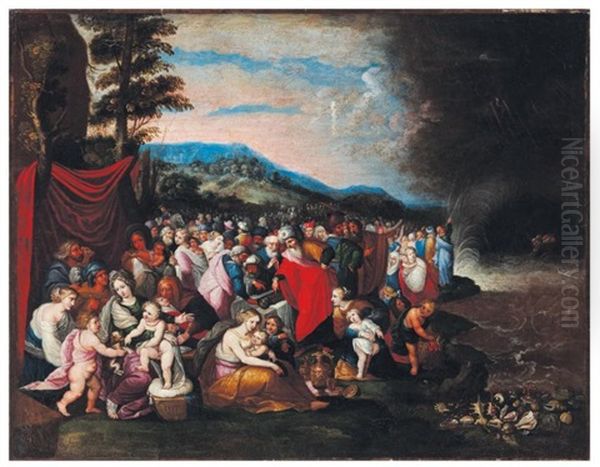 Le Peuple De Moise Apres Le Passage De La Mer Rouge - view 1