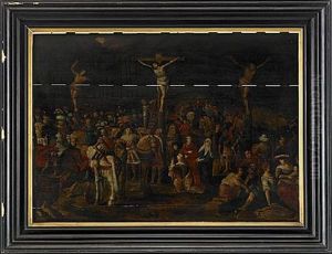 Korsfastelsen by Frans Francken III