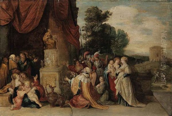 The Idolatry Of Solomon - view 1