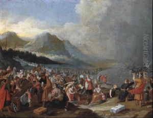 Die Israeliten Nach Dem Durchgang Durch Das Rote Meer by Frans Francken III