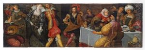 A Merry Company by Hieronymus Francken III