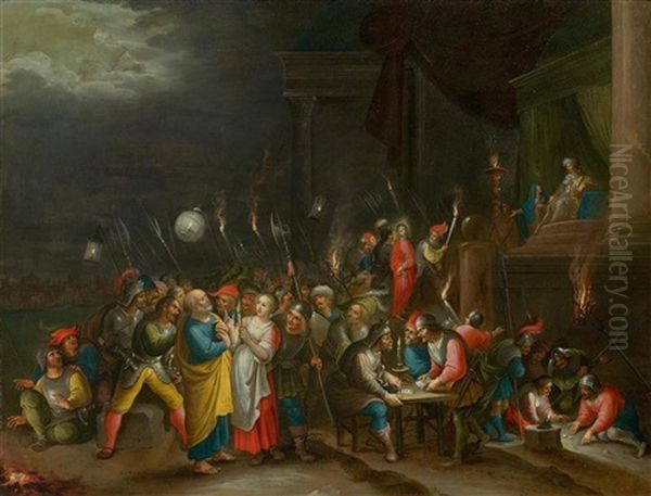 Christ Before Annas And The Denial Of Saint Peter - view 1