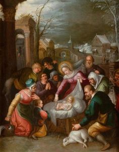 Anbetung Der Hirten by Hieronymus Francken III