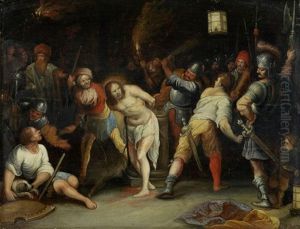Geisselung Christi by Hieronymus Francken III