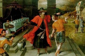 The Parable Of The Rich Man's Feast by Ambrosius Francken