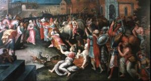 Scene Biblique: Un Sacrifice