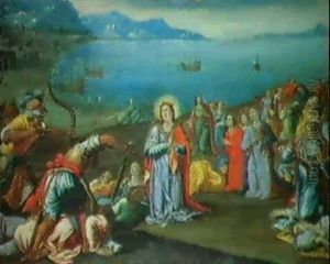 Ste. Ursule Et Le Martyre Des                               11'000 Vierges Dans Un Paysage De Lac
