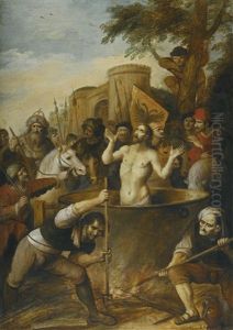 The Martyrdom Of Saint John The Apostle by Frans Francken the Elder