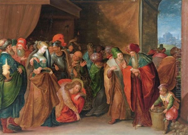 Christus Und Die Ehebrecherin - view 1