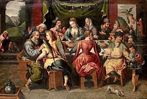 Tobias Brollop by Frans Francken the Elder