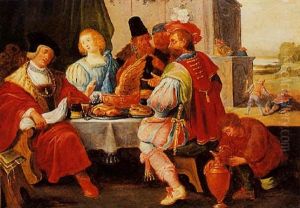 The Parable Of Lazarus And The Rich Man by Frans Francken the Elder
