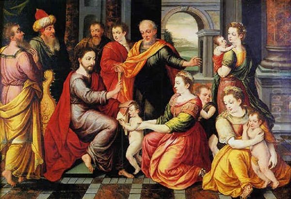 Le Christ Benissant Les Enfants - view 1