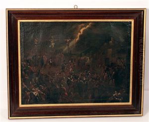 Le Golgotha by Ambrosius Francken the Younger