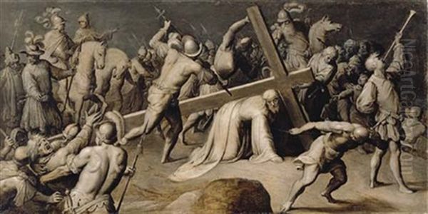 Christ On The Road To Calvary - view 1