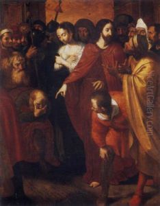 Les Christ Devant La Femme Adultere