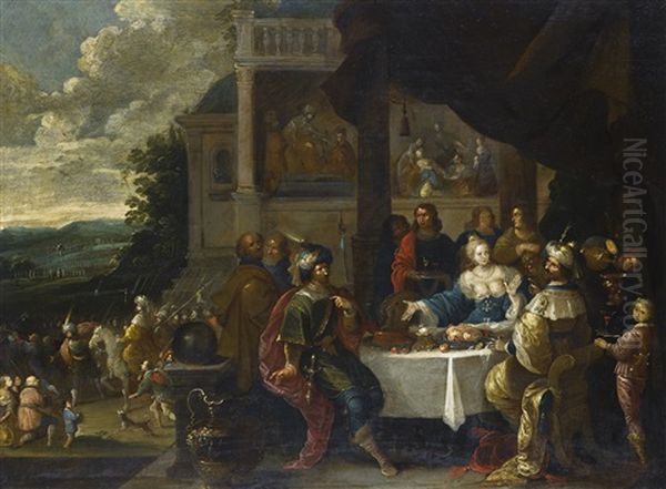 The Banquet Of Esther - view 1