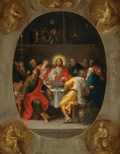 The Last Supper by Frans Francken the Younger