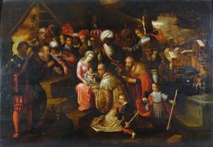 L'adoration Des Mages by Hieronymus Francken the Younger