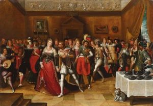 Festliche Gesellschaft by Hieronymus Francken the Younger