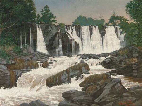 Waterfalls In Central Africa - view 1