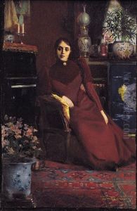 Portrait Of Madame Richard by Auguste Francois