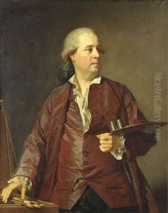 Autoportrait De L'artiste En Habit D'atelier