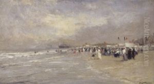 Op Het Strand Op Het Strand