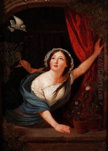 The Love Note by Pierre Joseph Celestin Francois