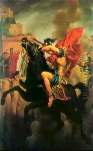 The Death Of Marcus Curtius - view 1