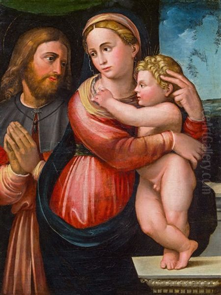 Madonna Mit Kind Und Hl. Rochus - view 1