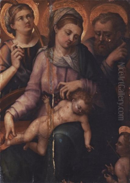 La Sainte Famille Avec Sainte Catherine - view 1