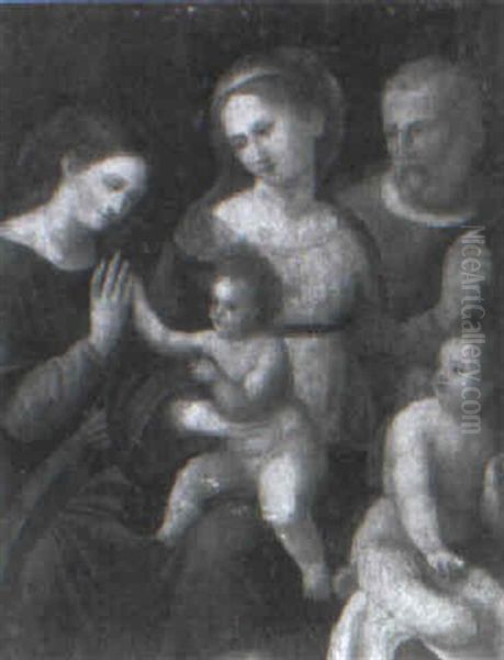The Mystic Marriage Of Saint Catherine - view 1
