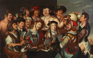 Satire On A Madrigal Concert by Niccolo Frangipane