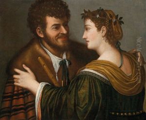 A Young Couple by Niccolo Frangipane