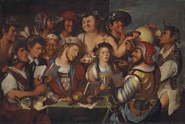 Satire On The Performance Of A Madrigal - view 1