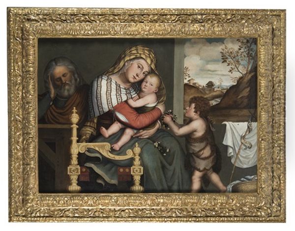 Sacra Famiglia Con San Giovannino - view 1