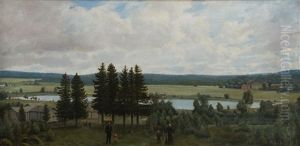 Family On A Stroll by Felix Frang-Pahlama