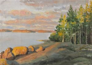 Landscape by Felix Frang-Pahlama