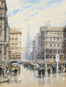 Stilleben Von Kupfer- Und Messinggeschirr by Friedrich Frank