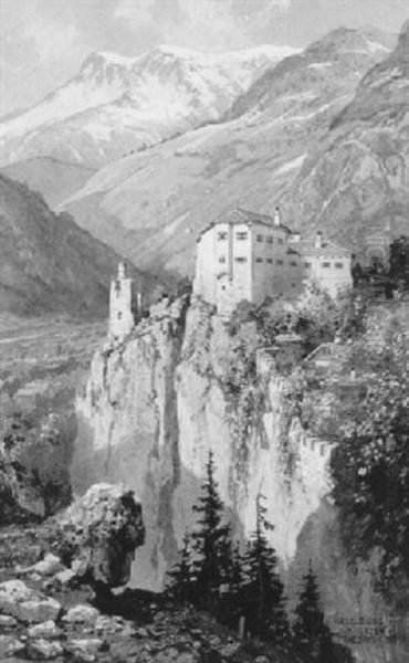 Die Haselburg Bei Bozen - view 1