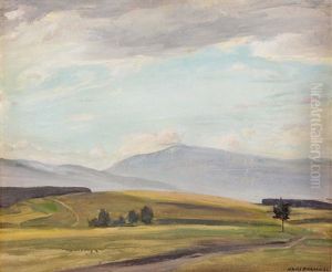 Voralpenlandschaft by Hans Frank