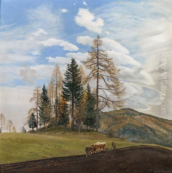 Larchenhugel Im Herbst - view 1