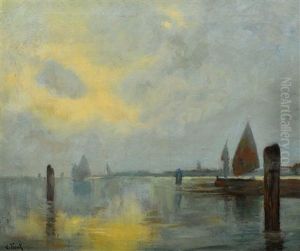 Venise, La Lagune by Lucien Frank