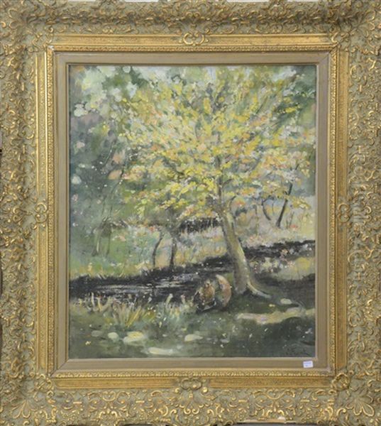 Pecheur Sous Un Arbre - view 1