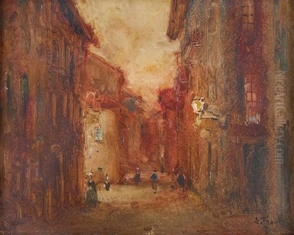 Ruelle Au Crepuscule - view 1