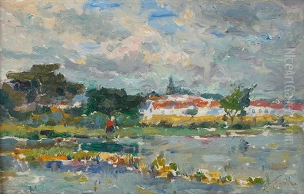 Au Bord De L'etang (luministe) - view 1