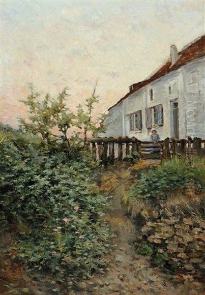 Meisje Op Het Erf - view 1