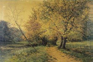 Dreef In De Herfst by Lucien Frank