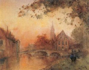 Lac D'amour, Bruges by Lucien Frank